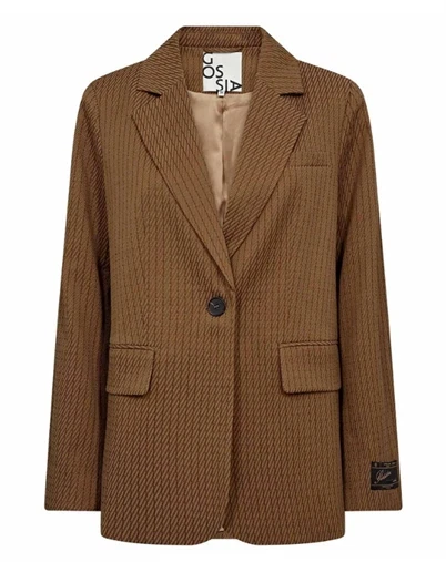 Gossia - GajaGo Blazer - Caramel Checks